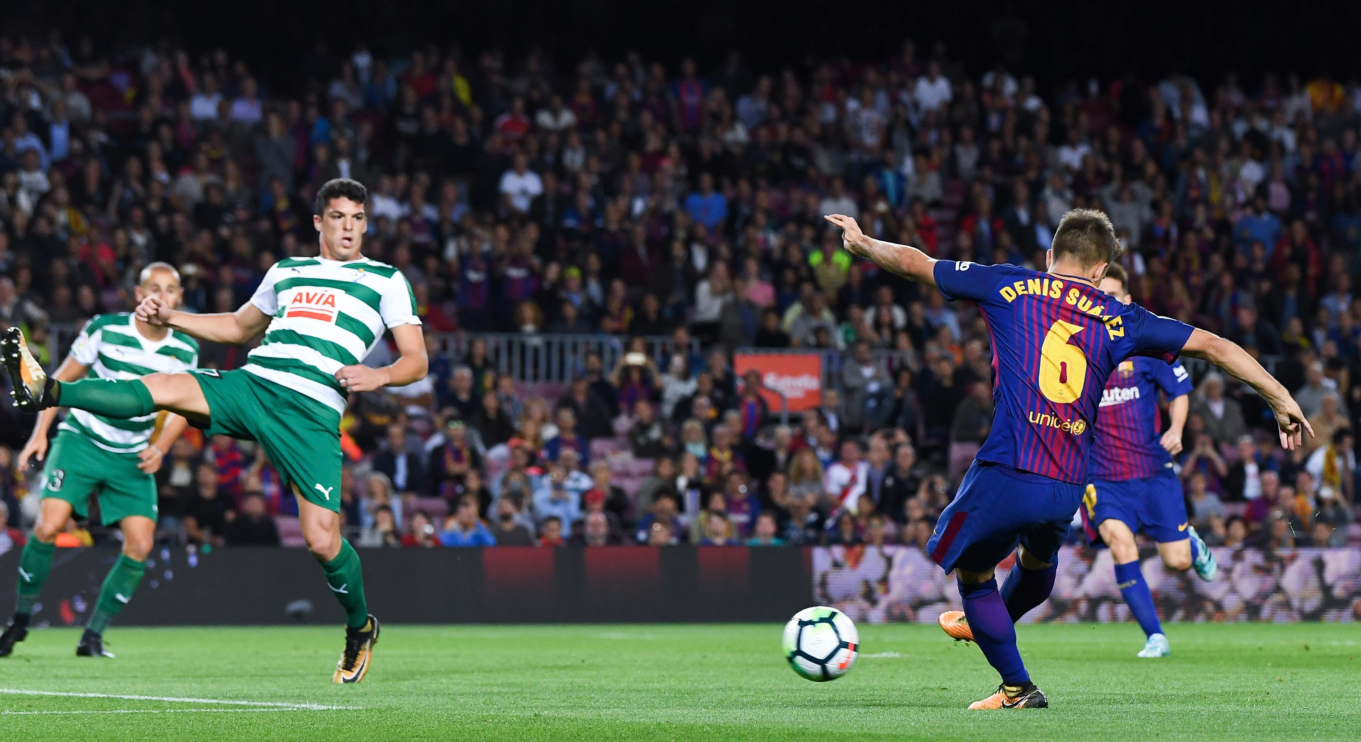 Denis Suarez Barcelona Eibar