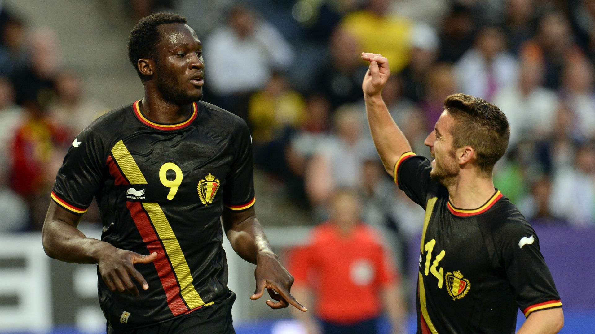 Romelu Lukaku Dries Mertens Belgium