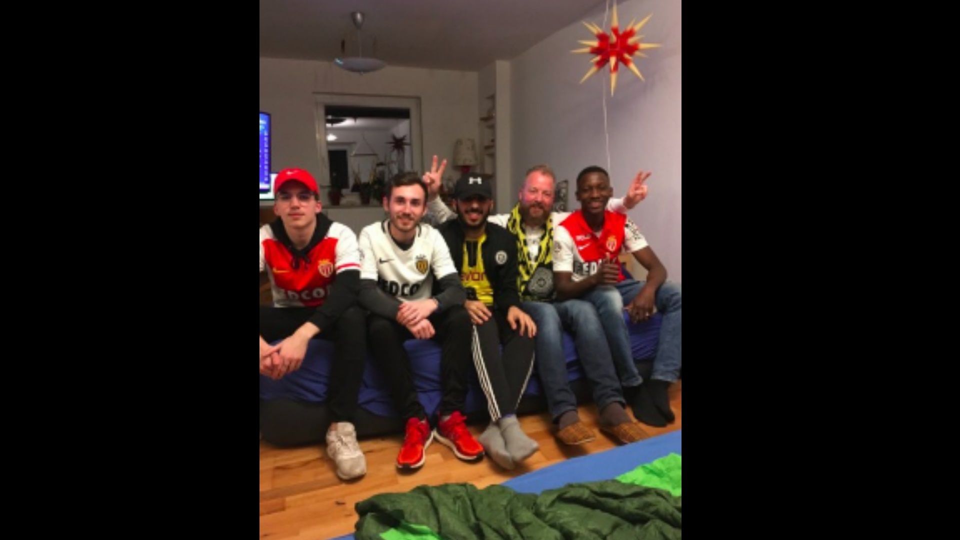 Dortmund Monaco Champions League #bedforawayfans 11 04 2017