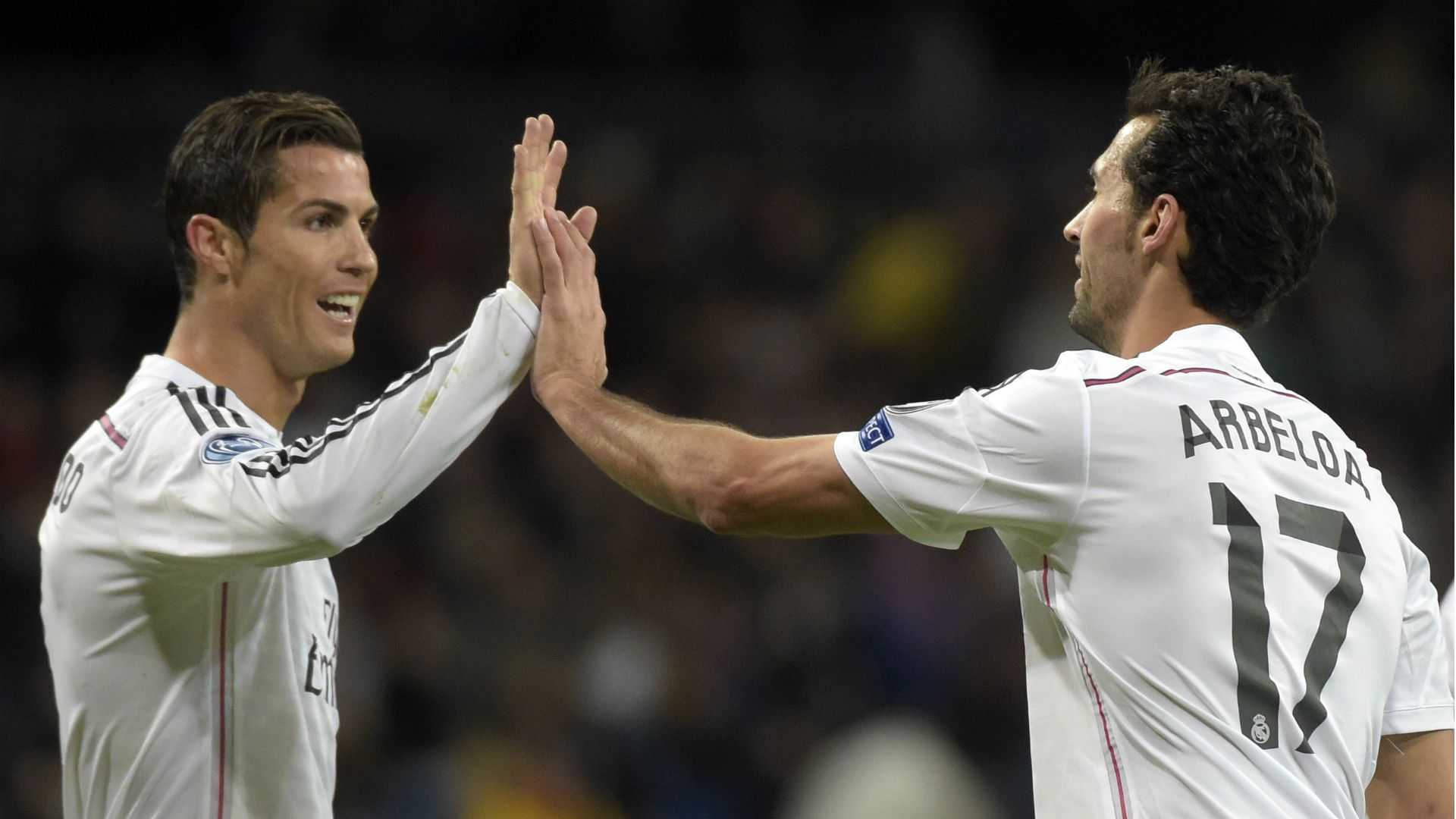 Cristiano Ronaldo Alvaro Arbeloa Real Madrid Ludogorets UEFA Champions League 12092014
