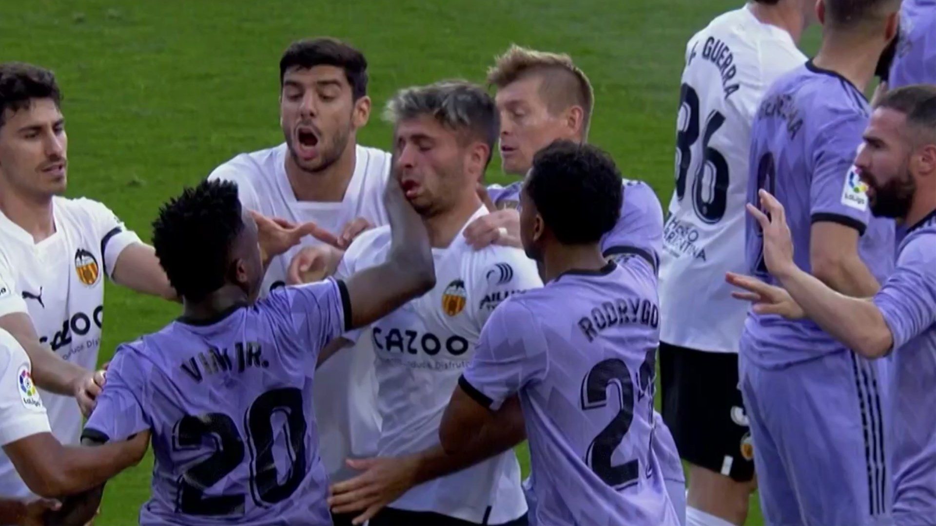 Vinicius Junior Real Madrid Valencia 2023