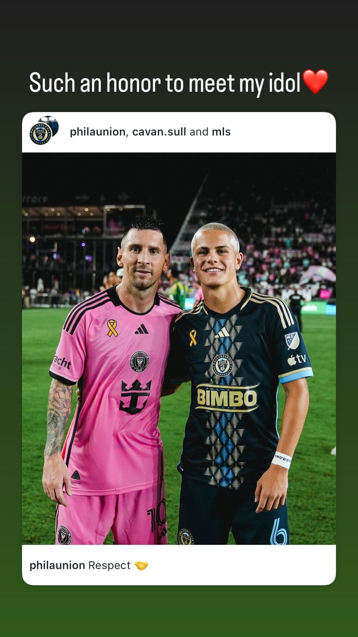 Messi Cavan Sullivan