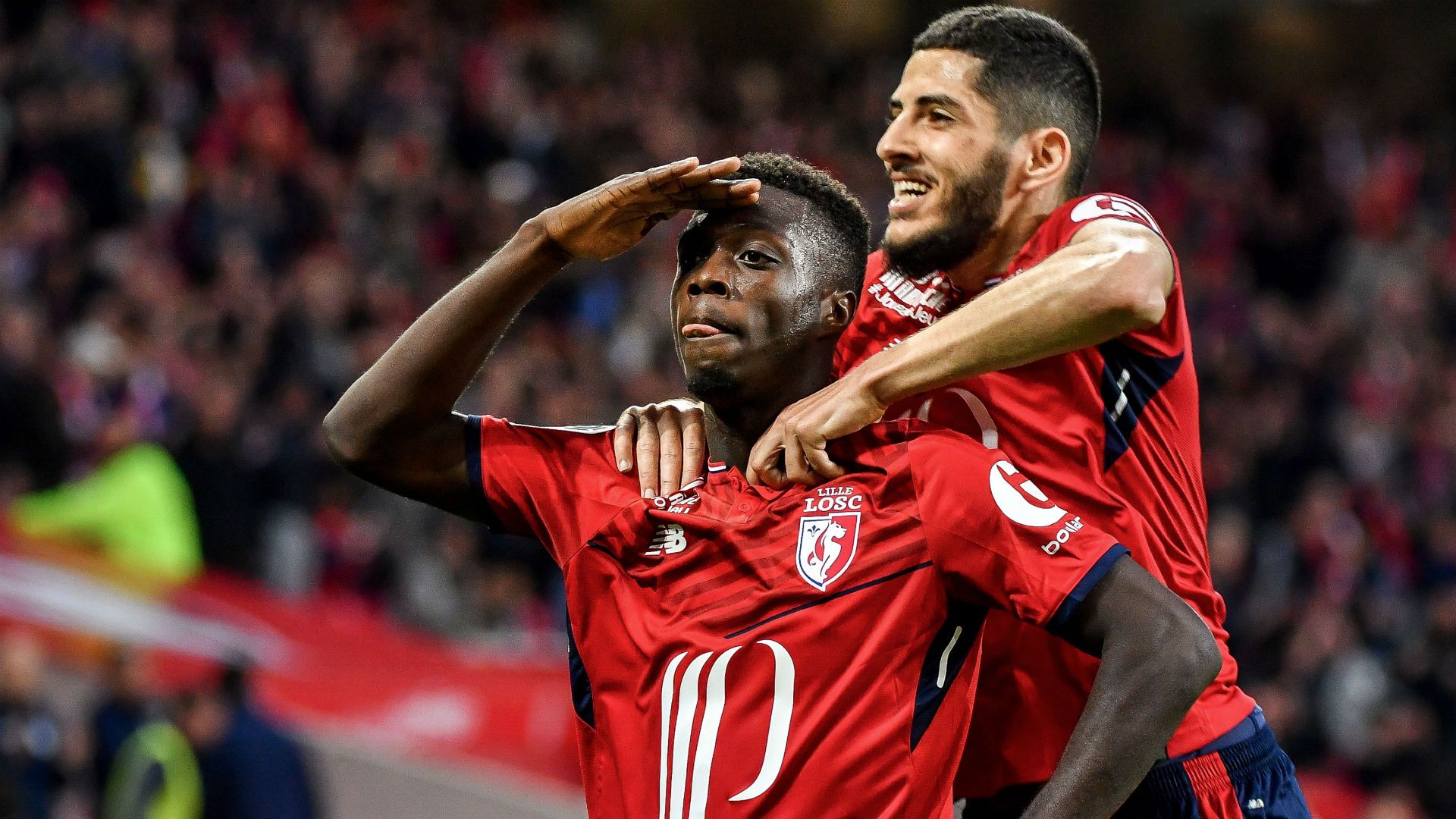 Nicolas Pepe Yassine Benzia Lille Metz Ligue 1 28042018