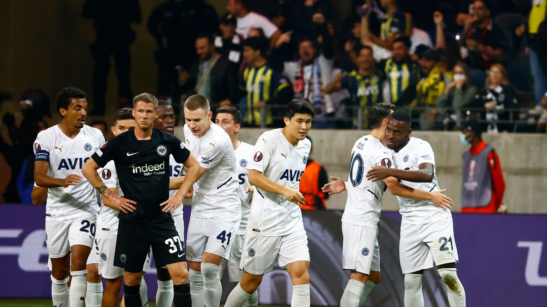 fenerbahce goal celebration