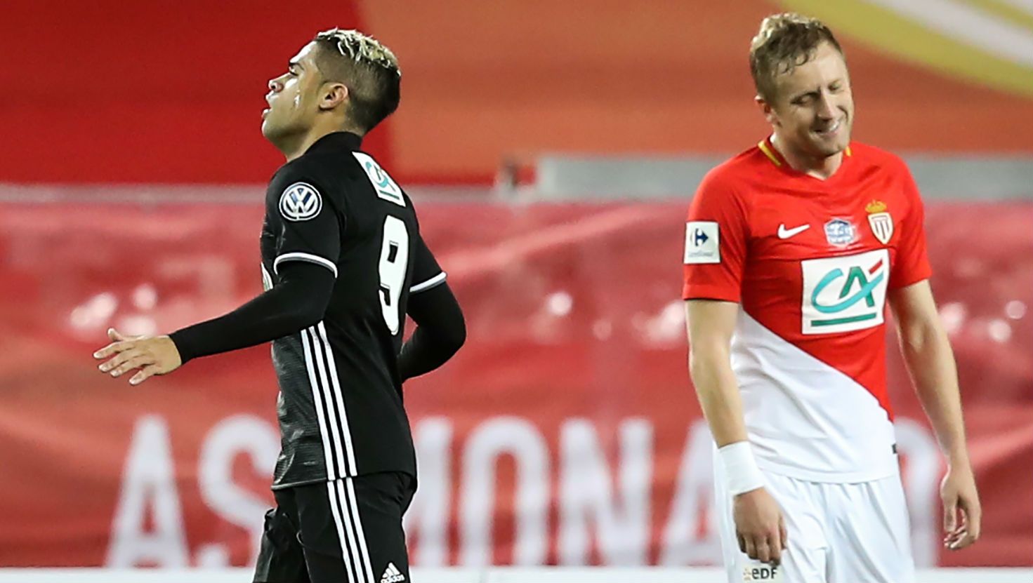 Mariano Diaz Monaco Lyon Coupe de France 24012018