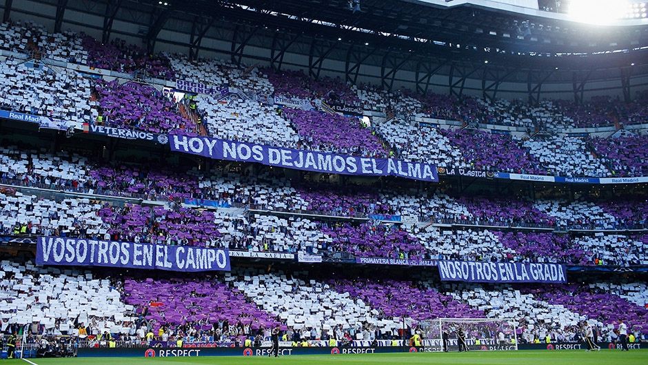 Bernabeu Real Madrid Atletico Madrid Champions League 22042015