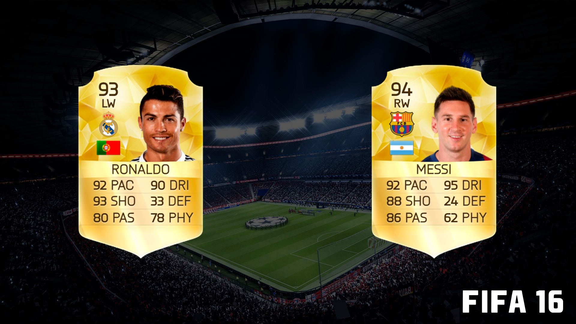 FIFA 16 - CR7 x Messi