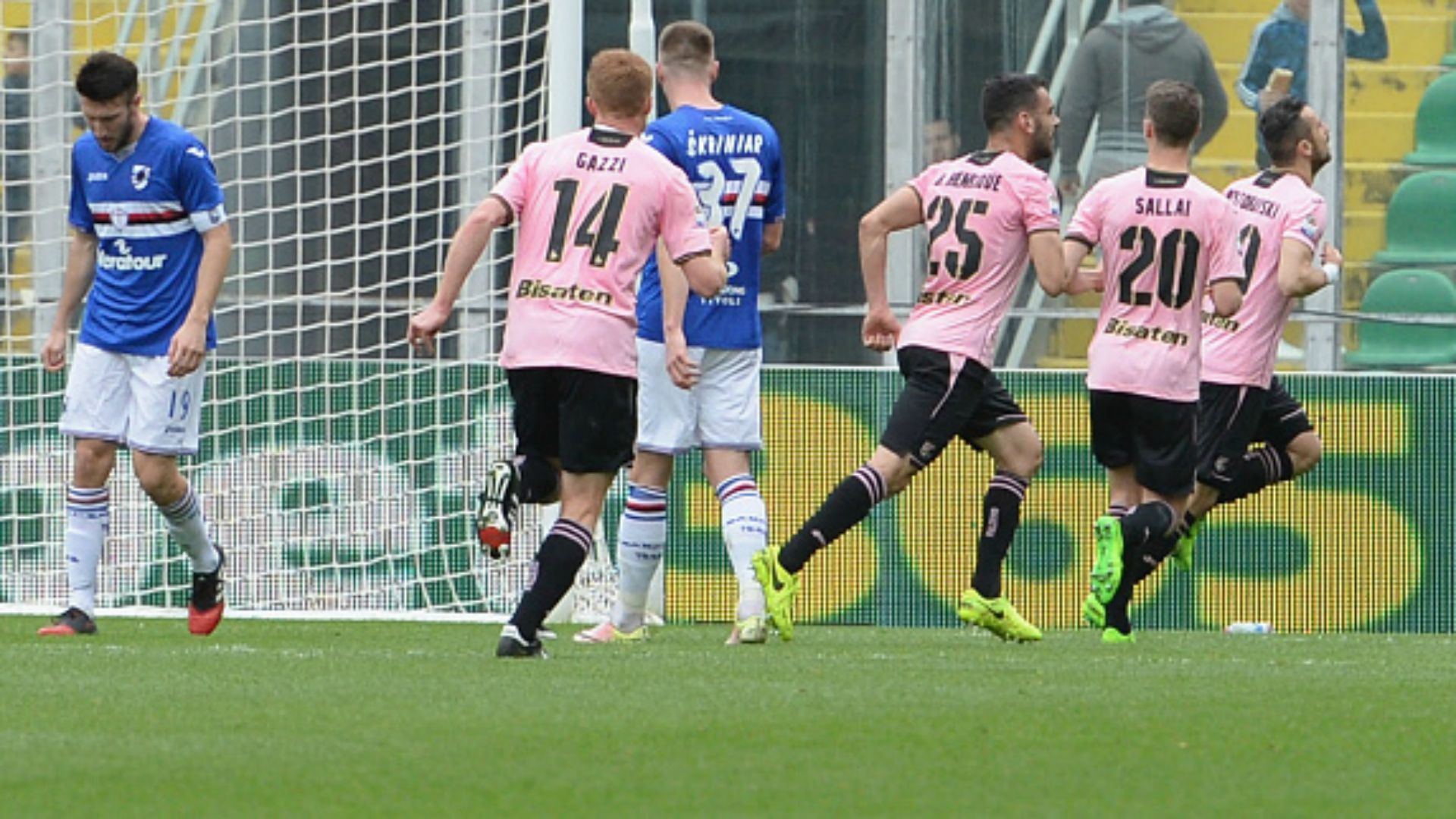 Illija Nestorovski Palermo Sampdoria Serie A