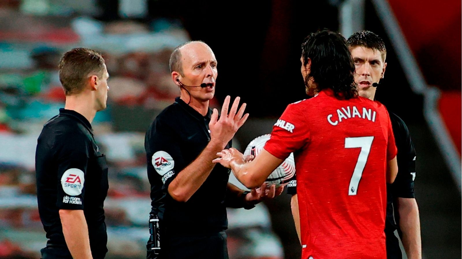 Edinson Cavani Manchester United Premier League 2020-21