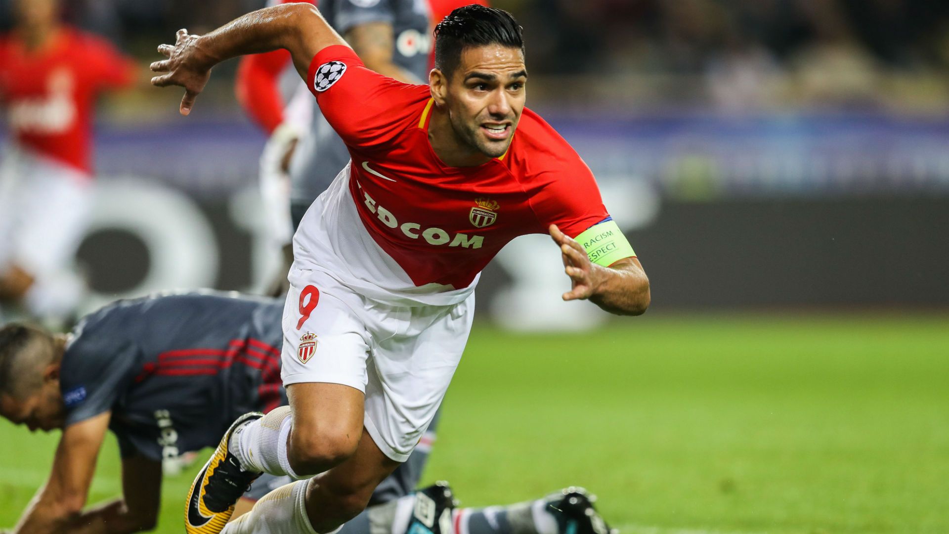 Radamel Falcao Monaco Besiktas UEFA Champions League 17102017