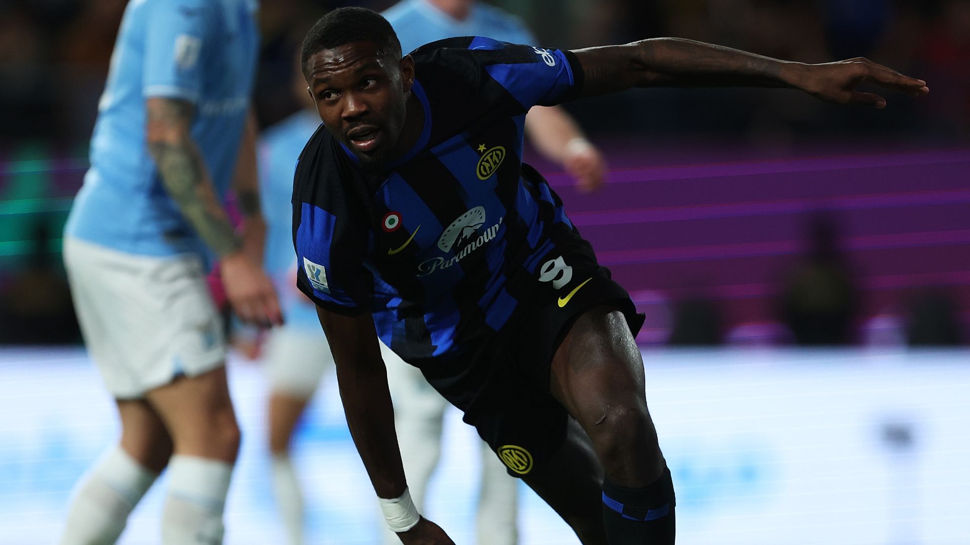 Thuram Inter Lazio Supercoppa