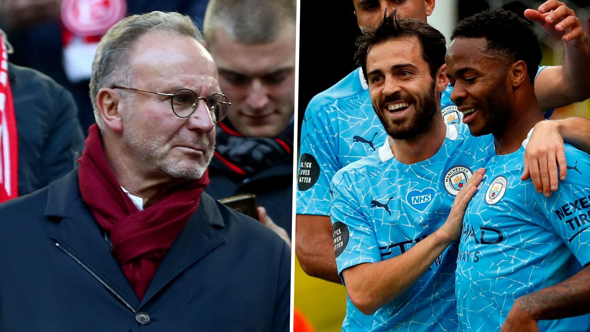 Karl-Heinz Rummenigge Bayern Munich Manchester City