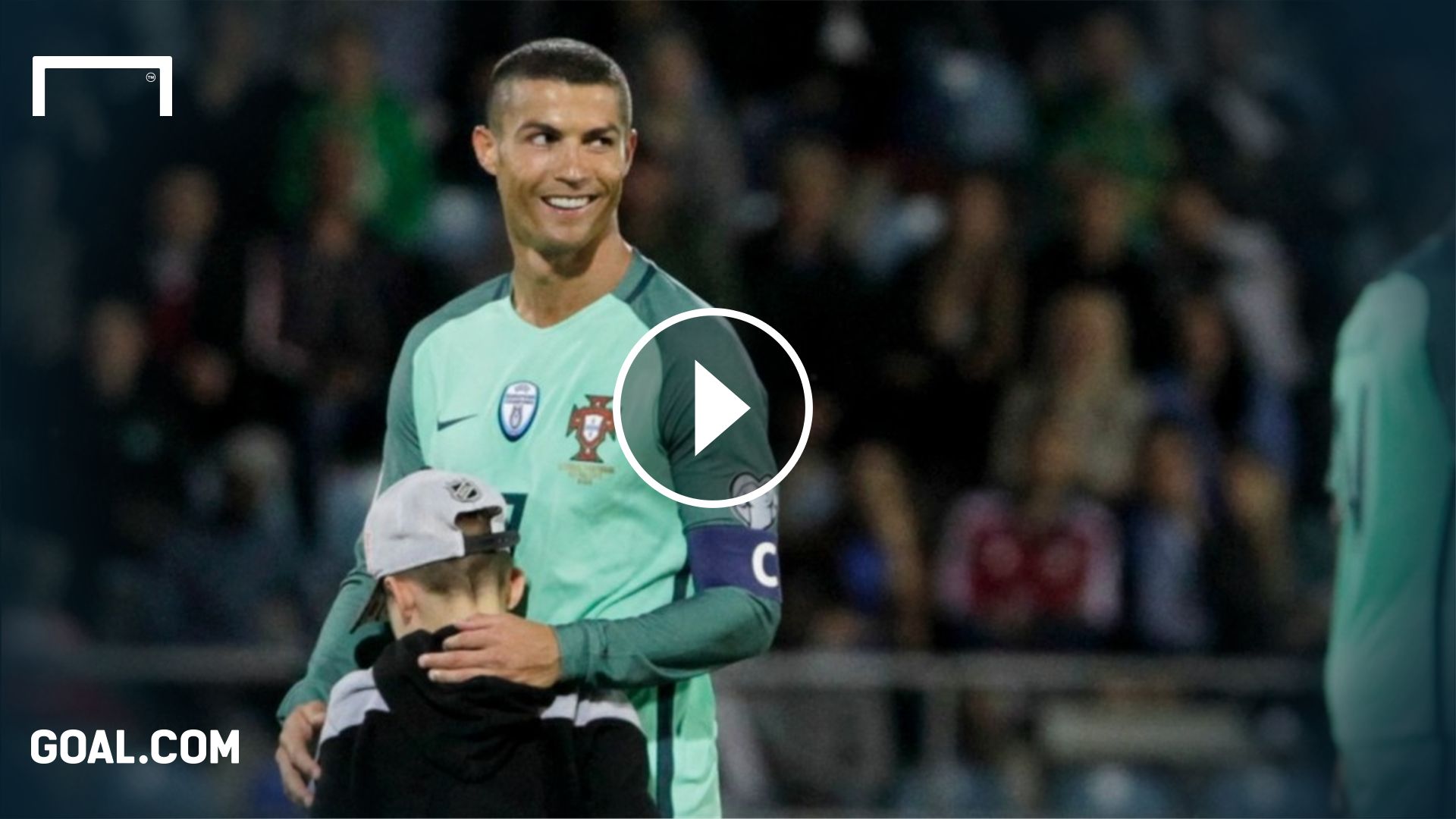 cristiano ronaldo és a kisfiú
