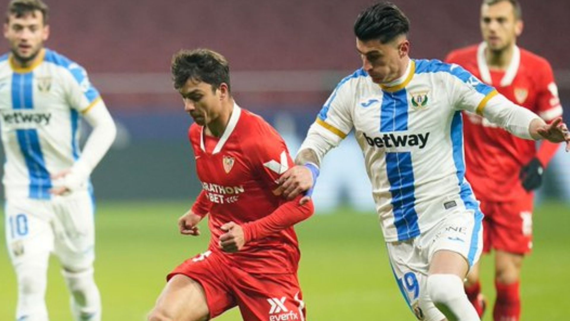 Leganés Sevilla Copa del Rey 16012021