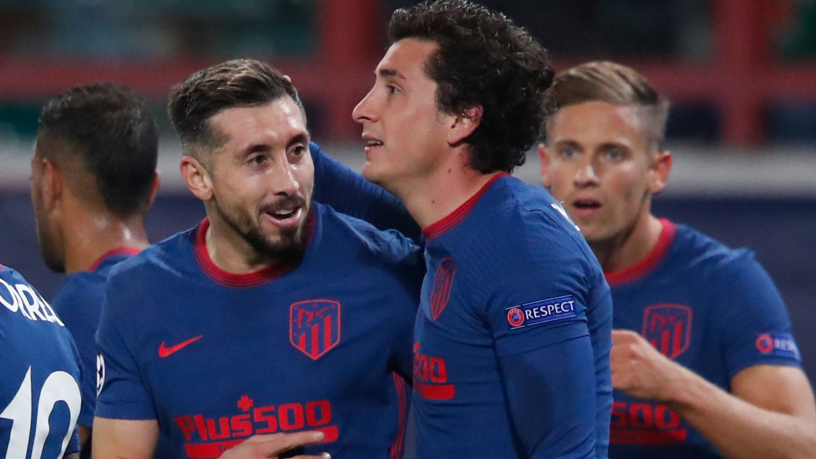 Hector Herrera Lokomotiv Atletico Madrid Champions League