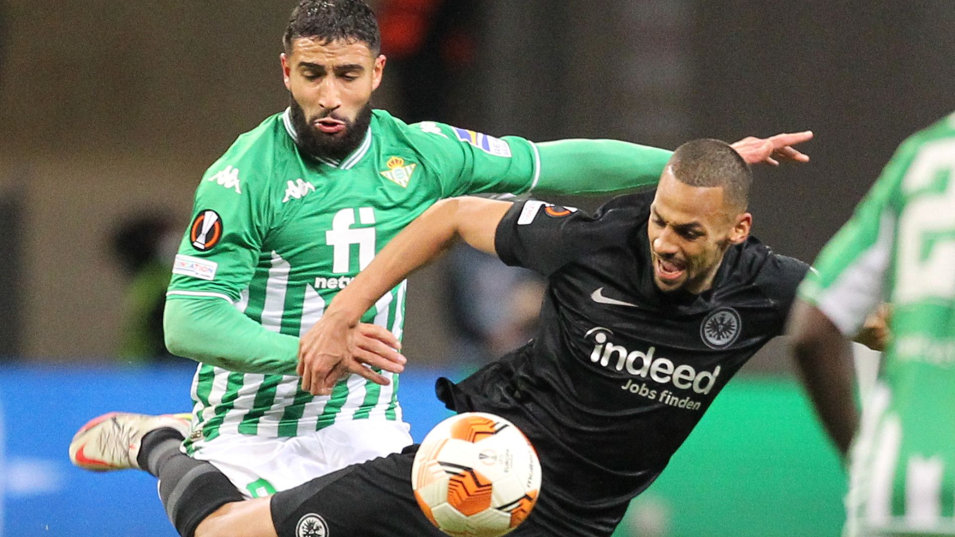 NABIL FEKIR REAL BETIS DJIBRIL SOW EINTRACHT FRANKFURT EUROPA LEAGUE 17032022