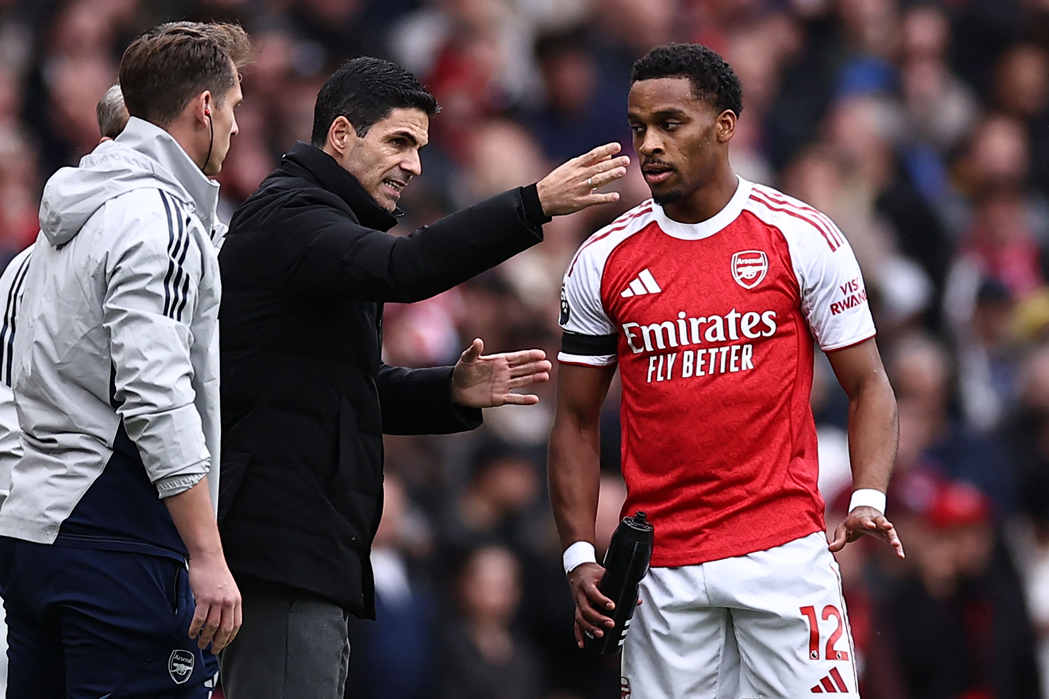 Mikel Arteta Jurrien Timber