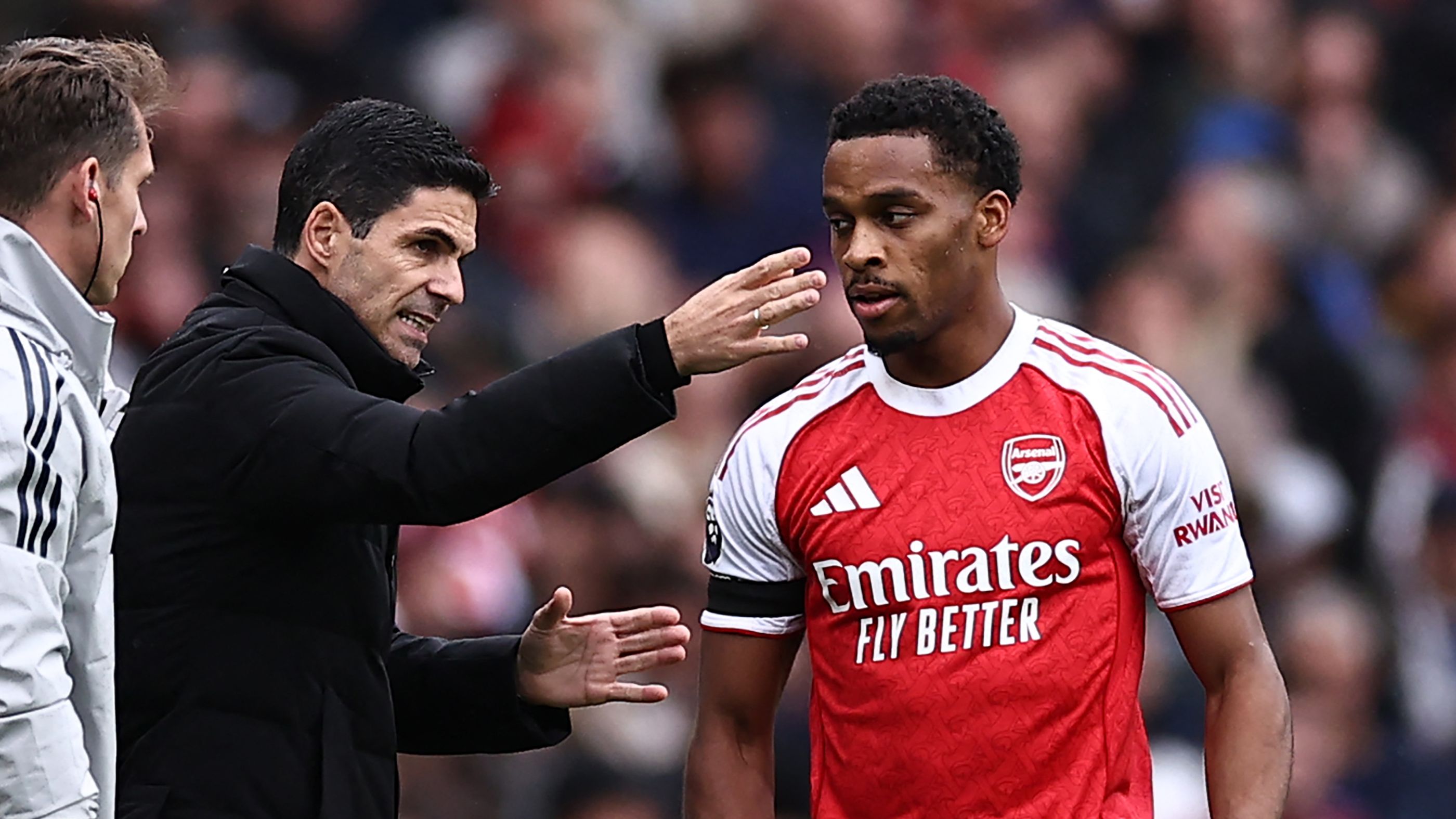 Mikel Arteta Jurrien Timber