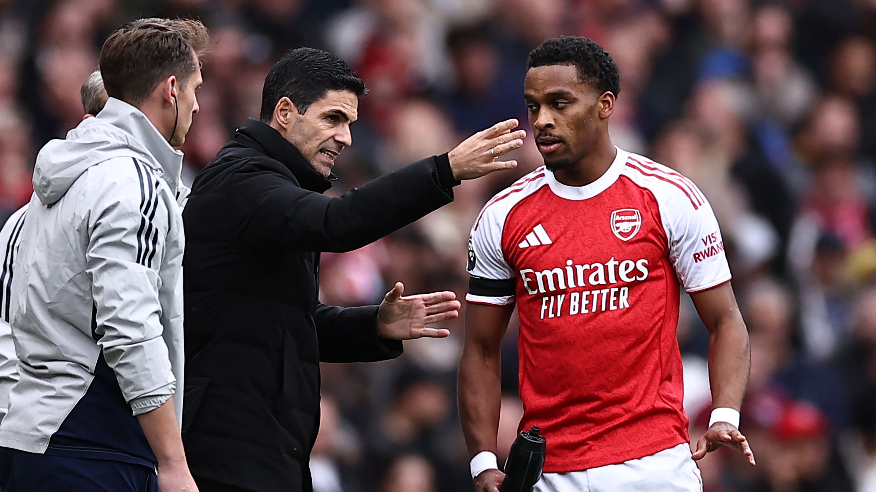 Mikel Arteta Jurrien Timber