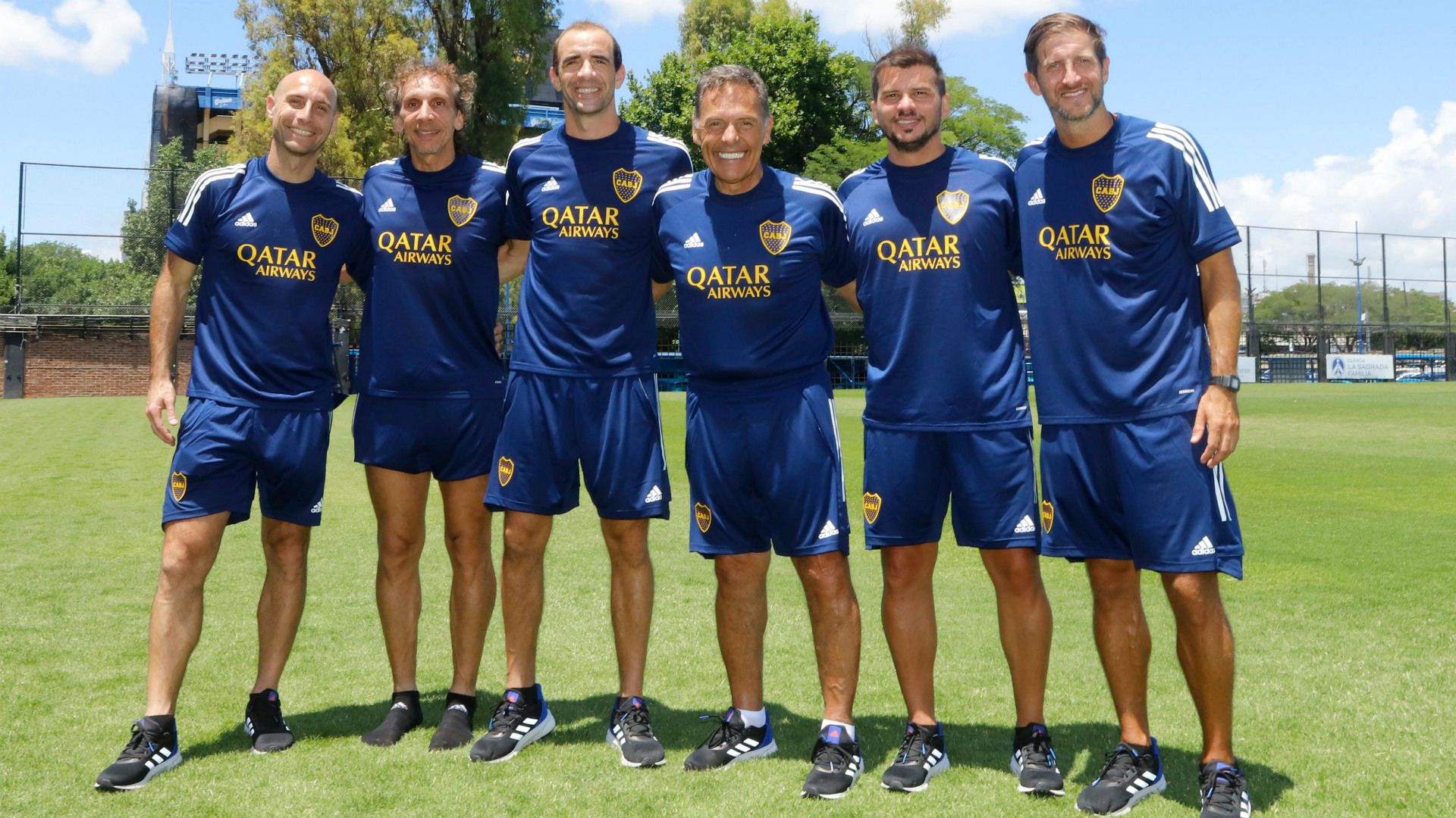 cuerpo tecnico Russo Boca Juniors 2020
