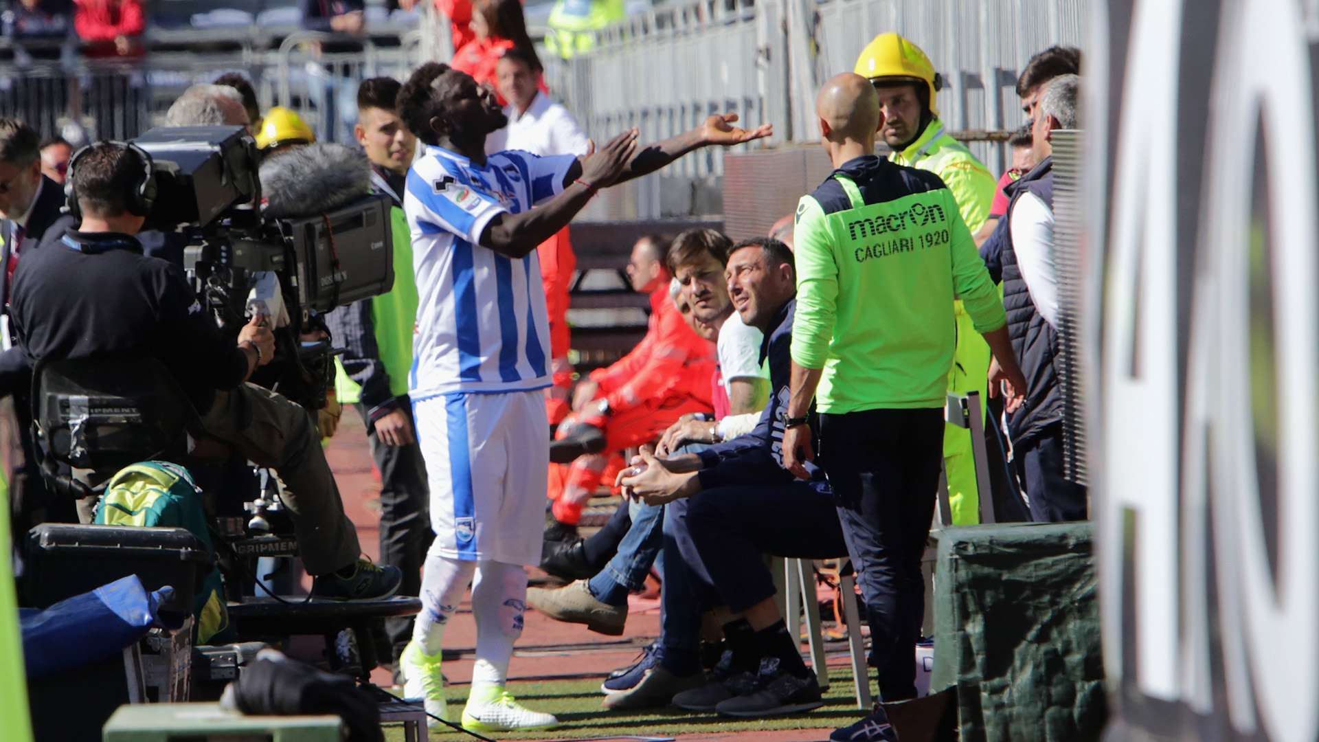 Sulley Muntari Cagliari Pescara