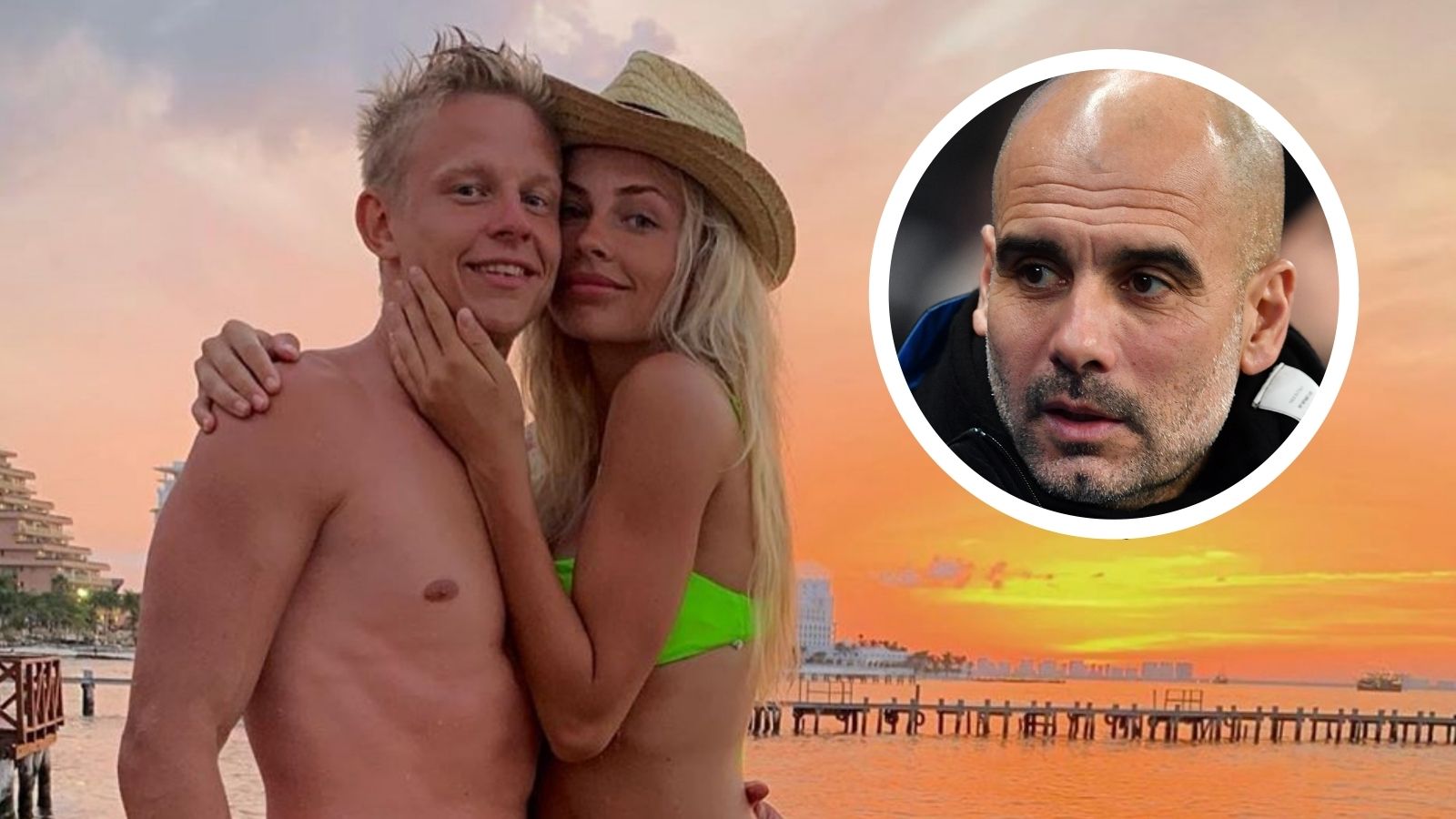 Oleksandr Zinchenko, Vlada Sedan, Pep Guardiola, Manchester City