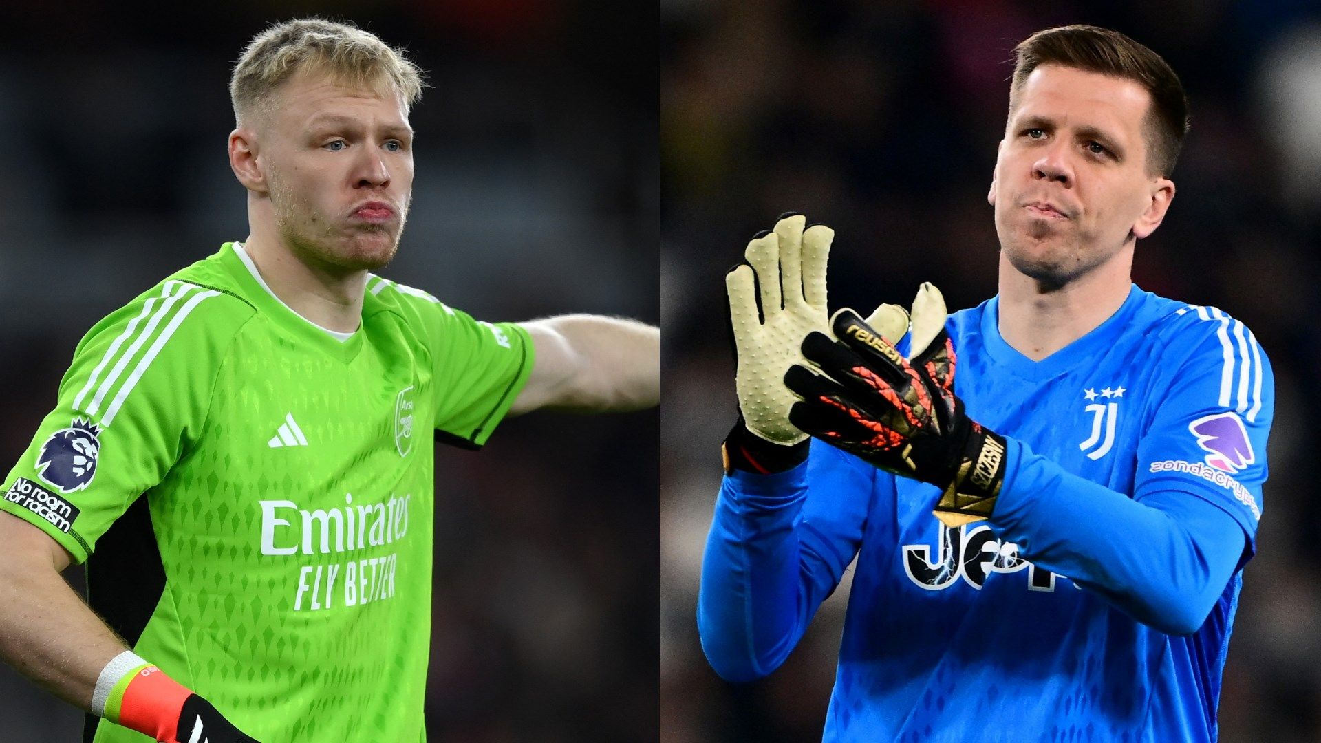 Aaron Ramsdale Wojciech Szczesny