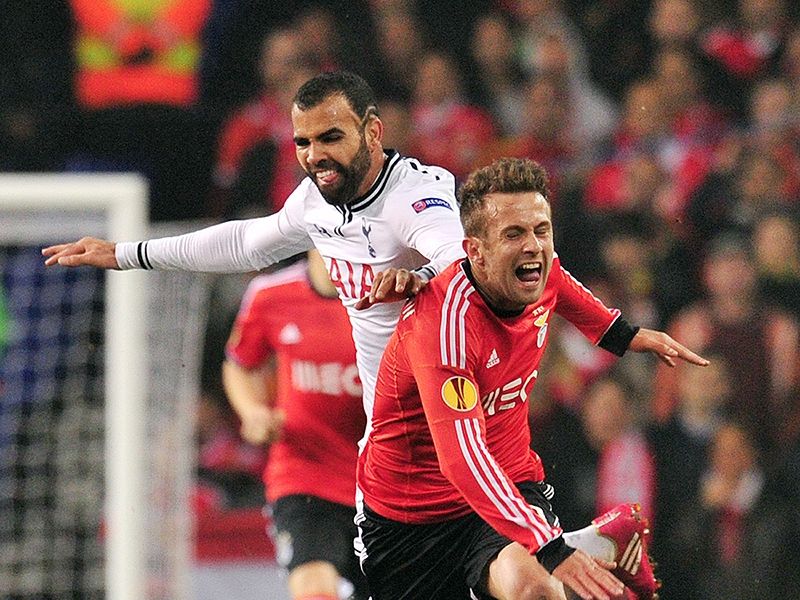 Sandro Miralem Sulejmani Tottenham Hotspur Benfica Europa League 03132014