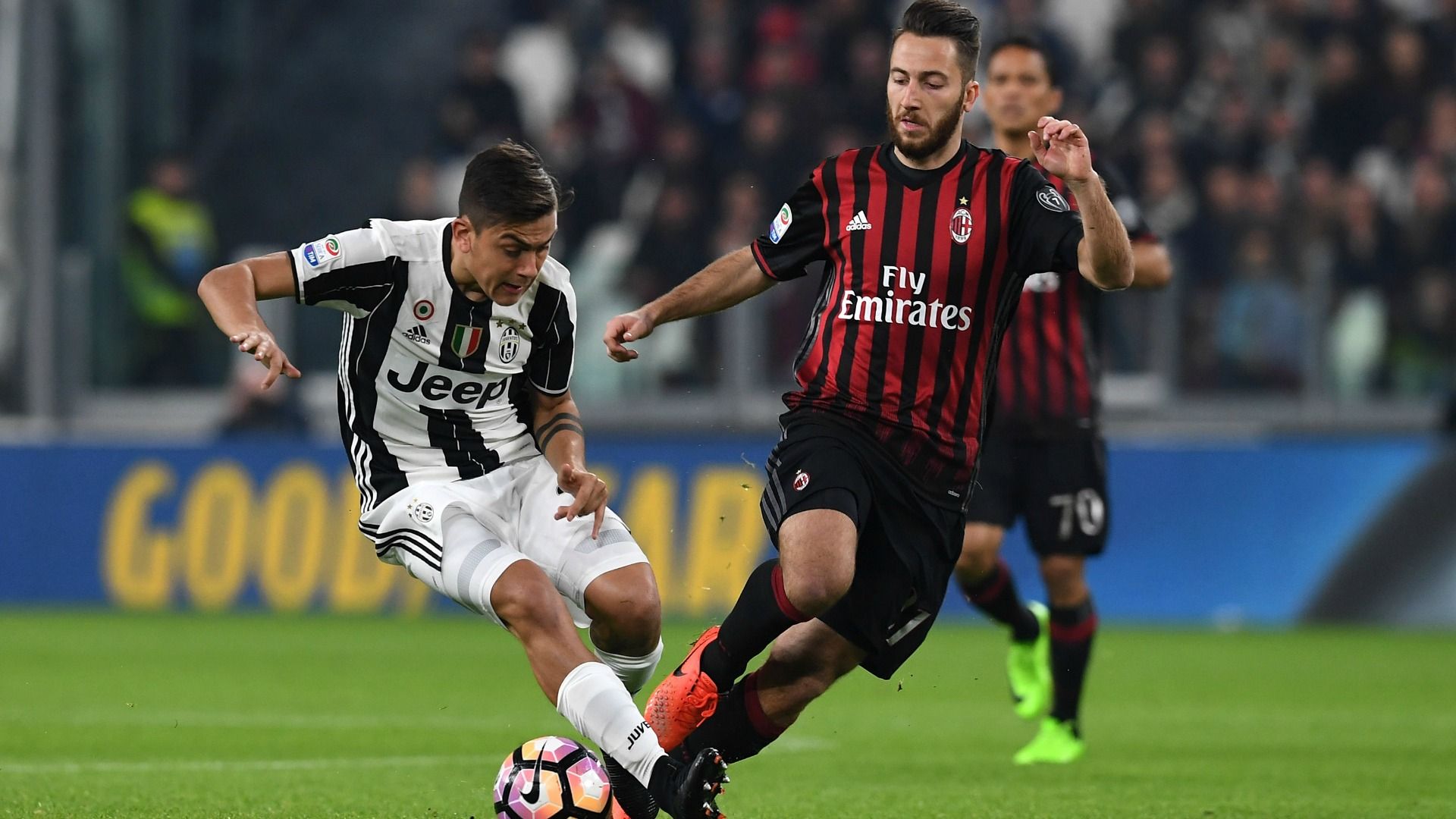 Paulo Dybala Andrea Bertolacci Juventus Milan Serie A