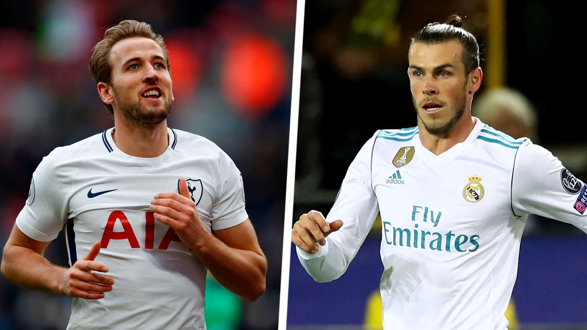 Harry Kane Gareth Bale 2017 Split