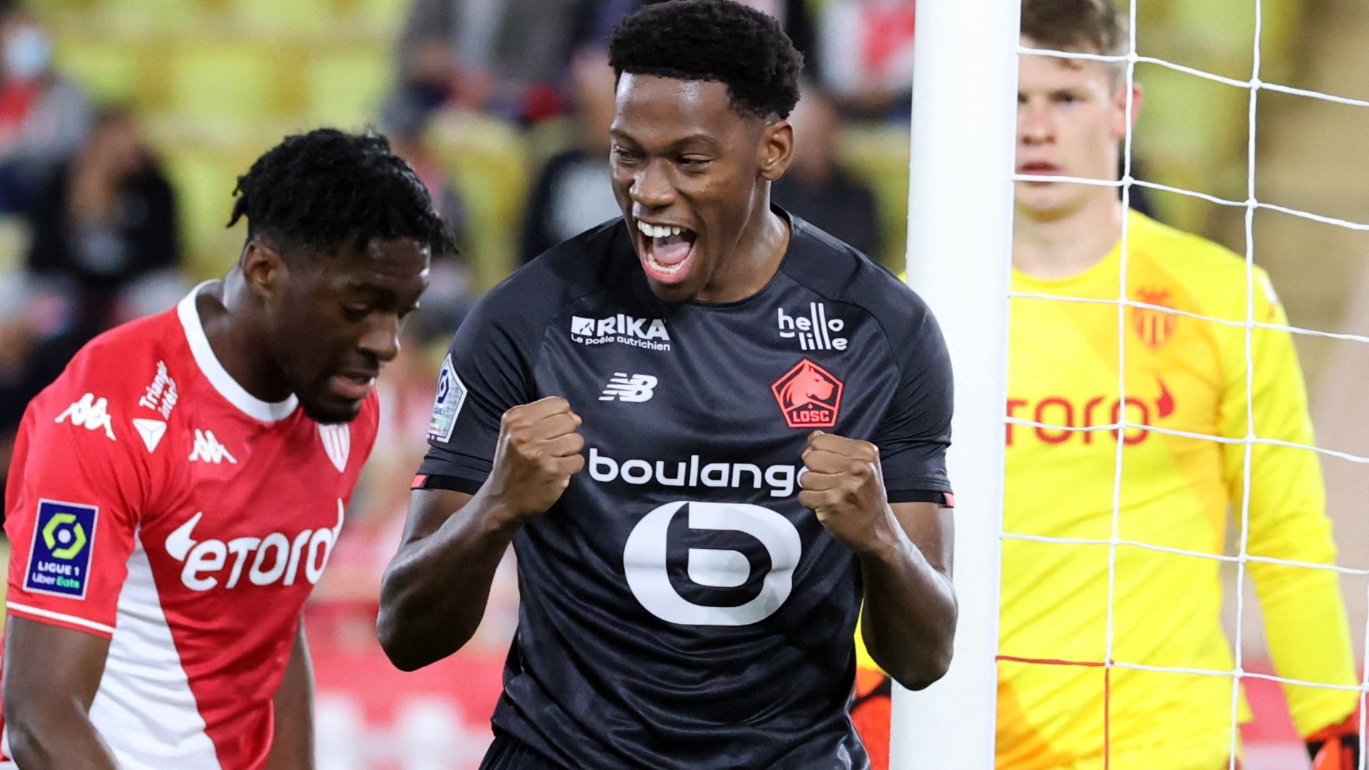 Jonathan David Monaco Lille Ligue 1