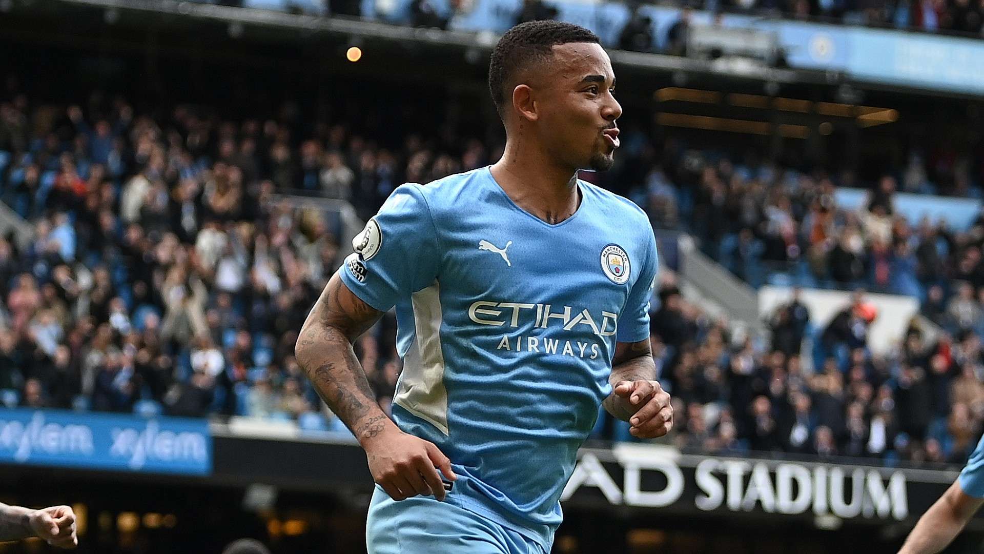 Gabriel Jesus Manchester City Liverpool 2021-22