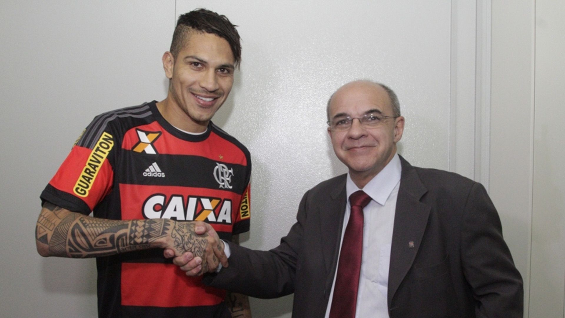 Paolo Guerrero Eduardo Bandeira de Mello Flamengo 07072015