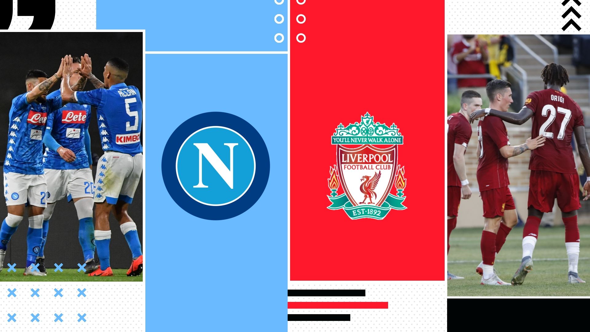 Napoli-Liverpool tv streaming