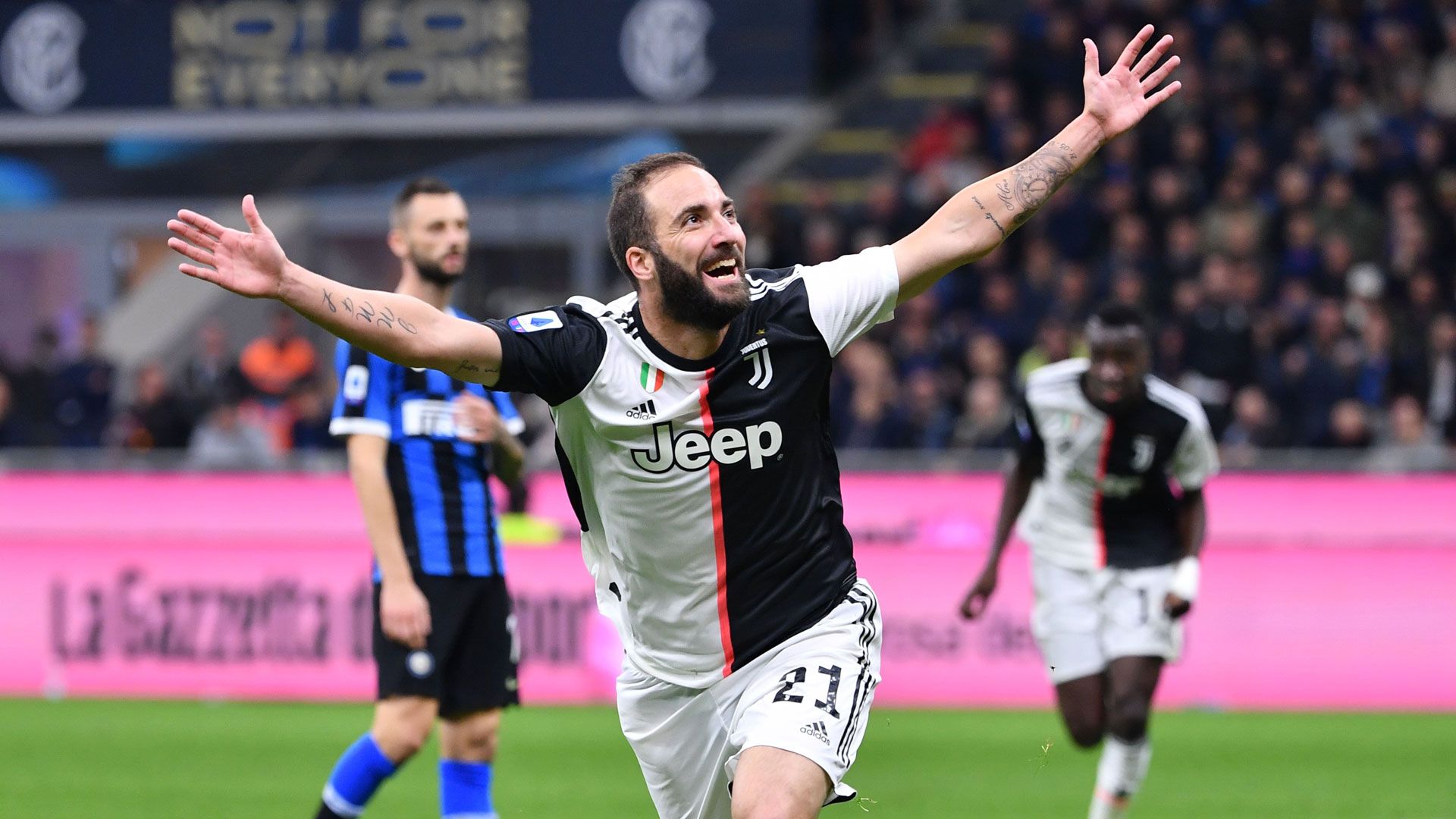 Gonzalo Higuain Inter Mailand Juventus Turin Serie A 06102019