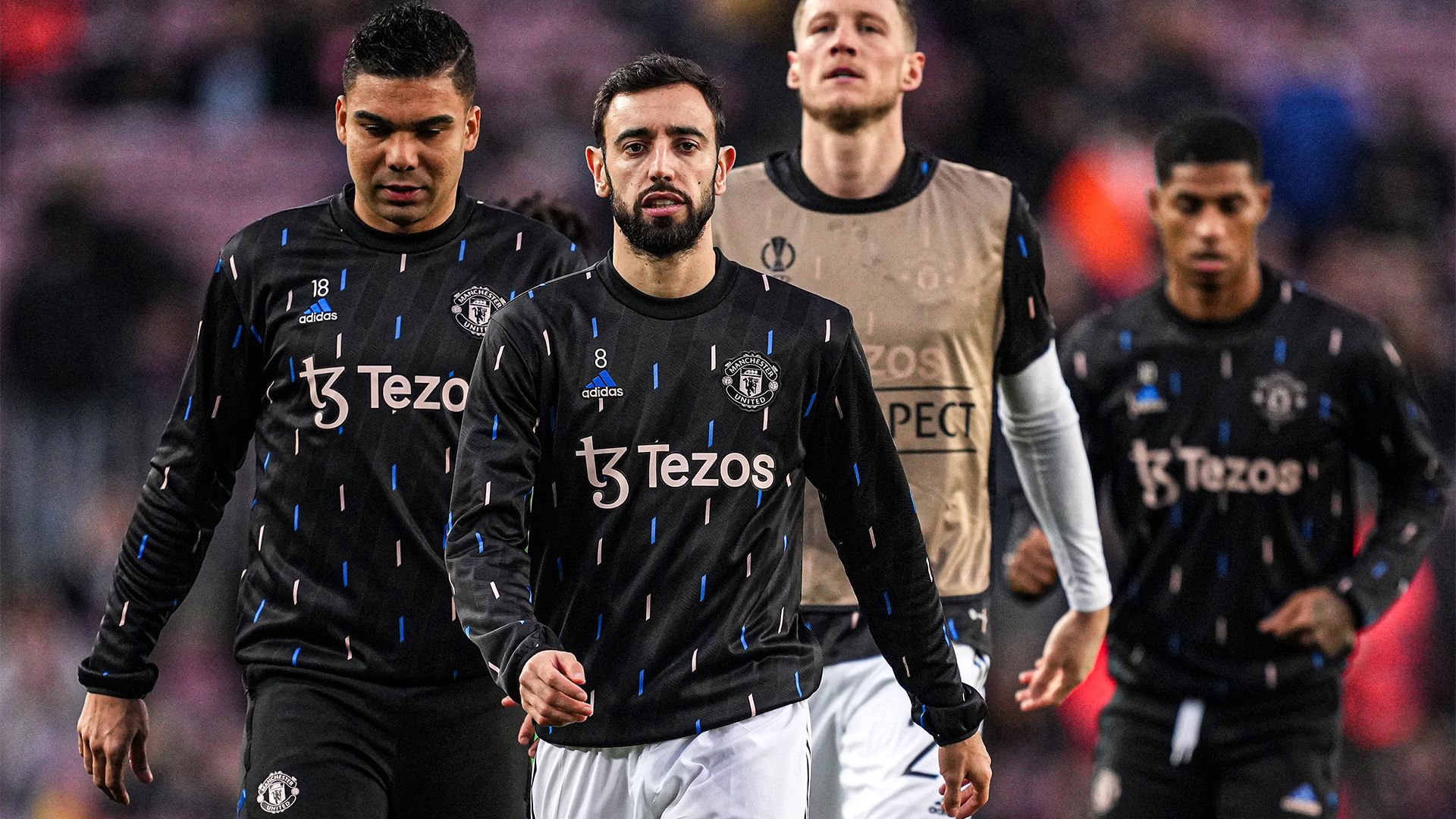 Bruno Fernandes Manchester United Barcelona pre-match 2022-23