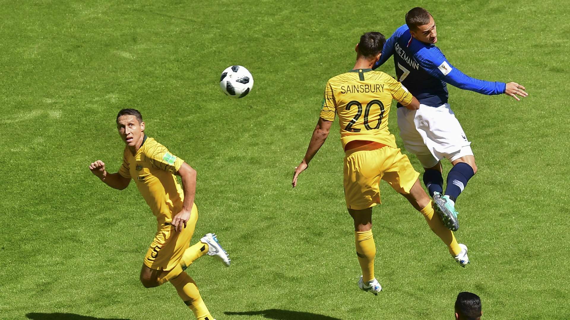 Antoine Griezmann France Australia World Cup 2018