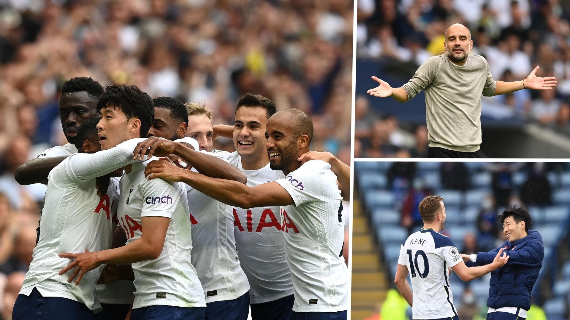 Kane, Son, Guardiola