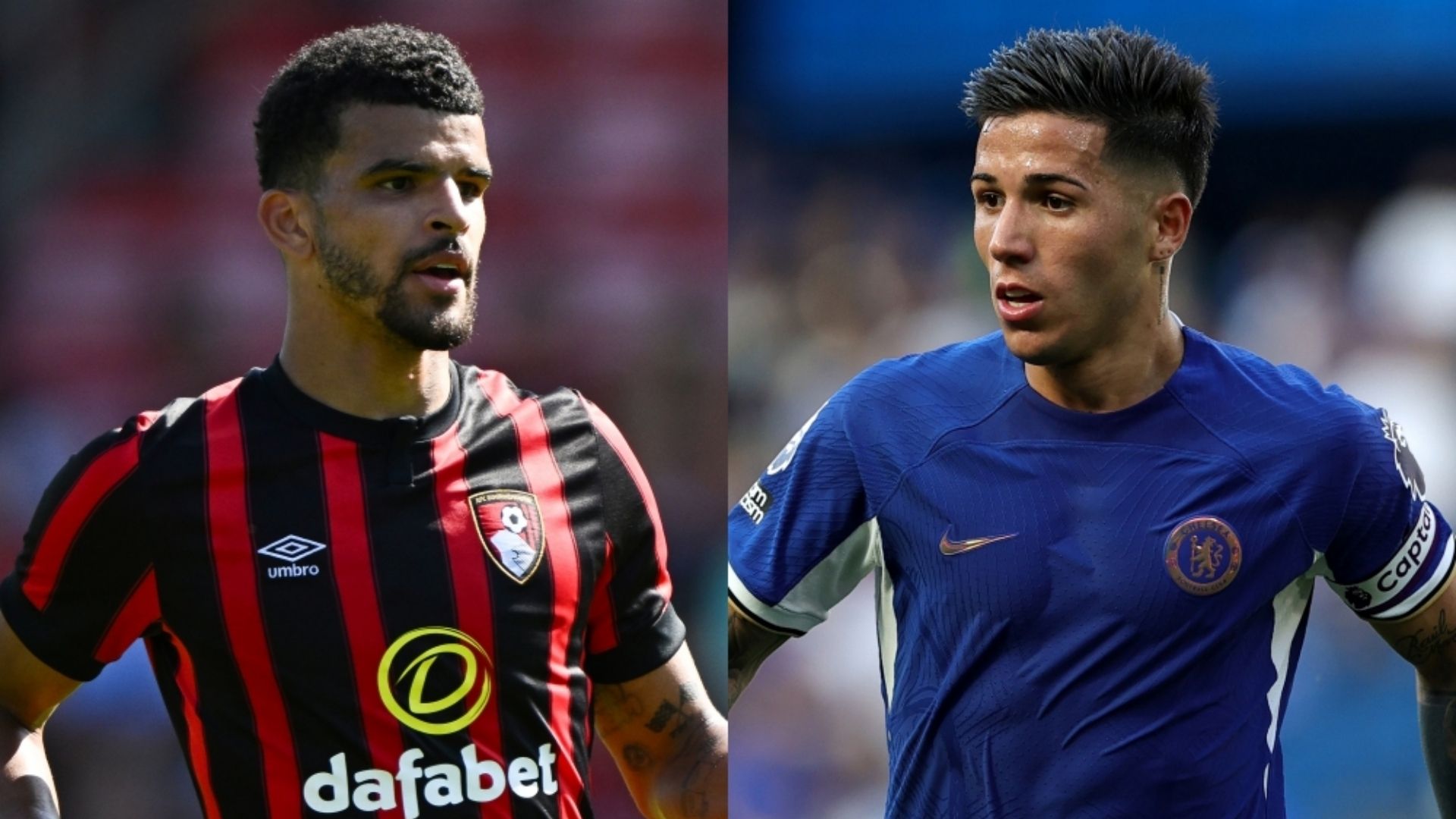 Dominic Solanke Bournemouth Enzo Fernandez Chelsea