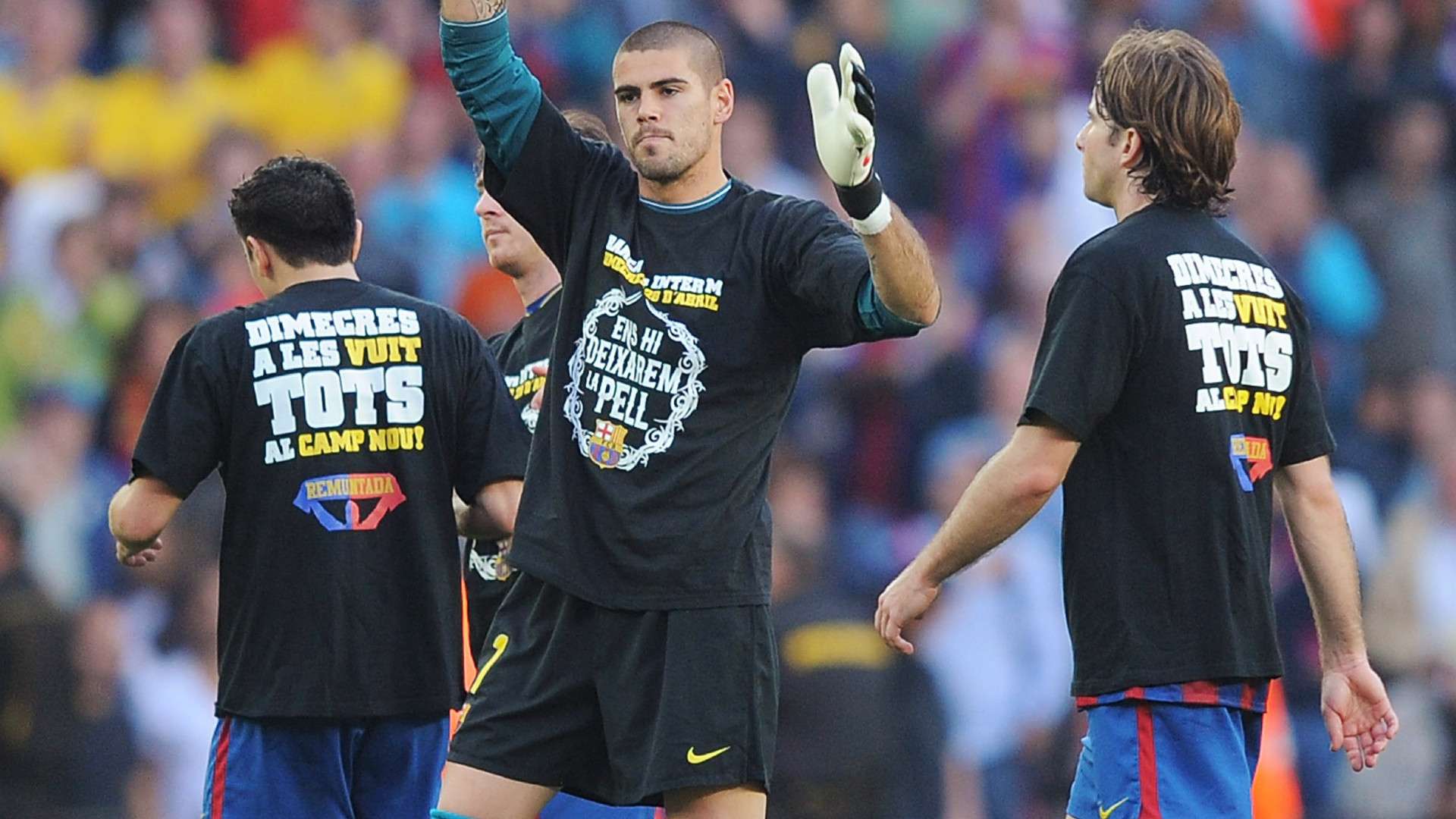 Victor Valdes Barcelona Xerez 2010