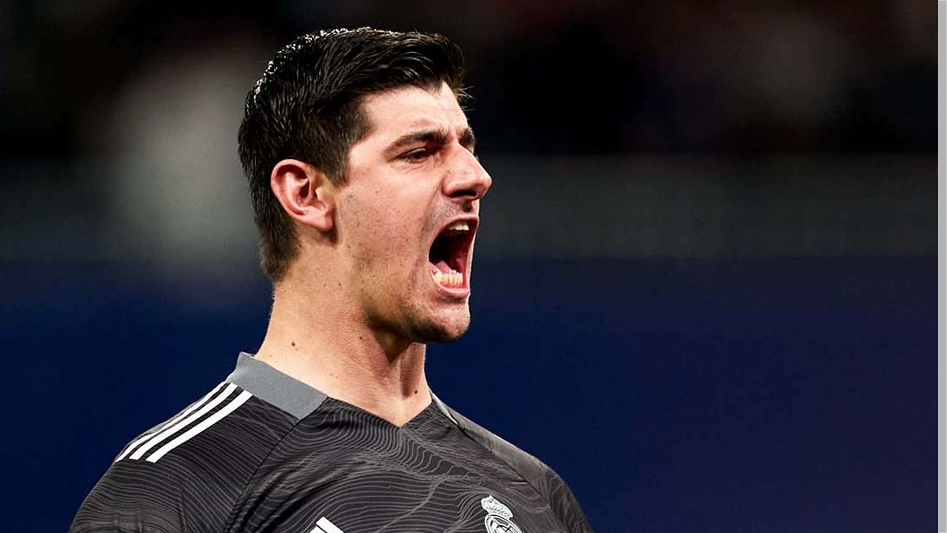 Thibaut Courtois of Real Madrid.