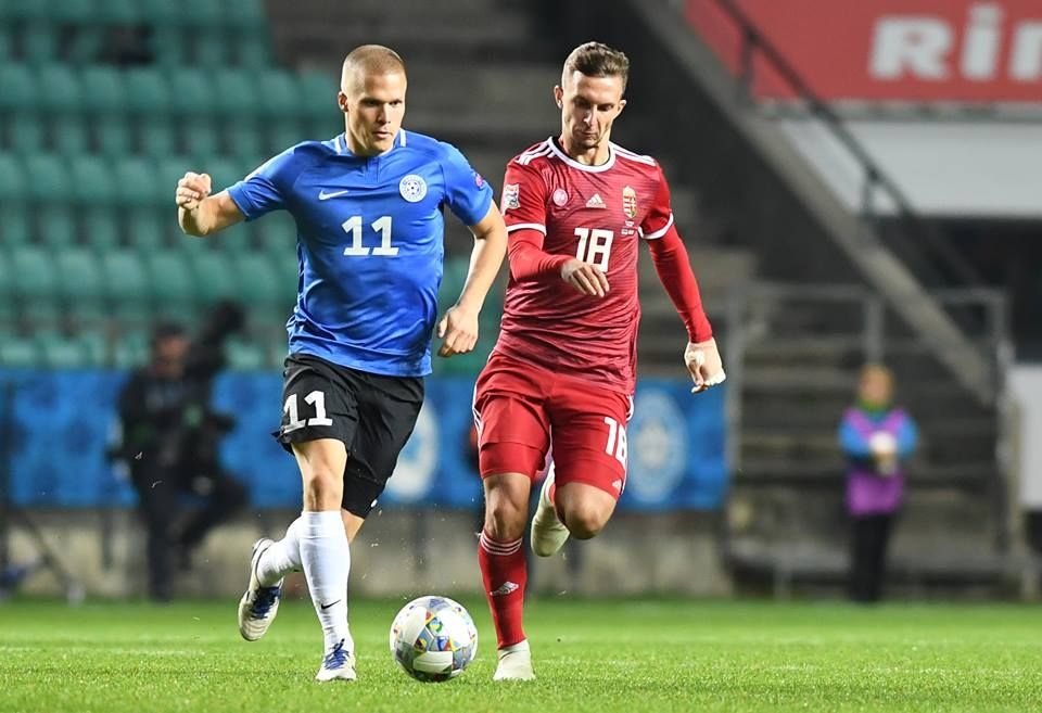 Nagy Dominik magyar válogatott észt