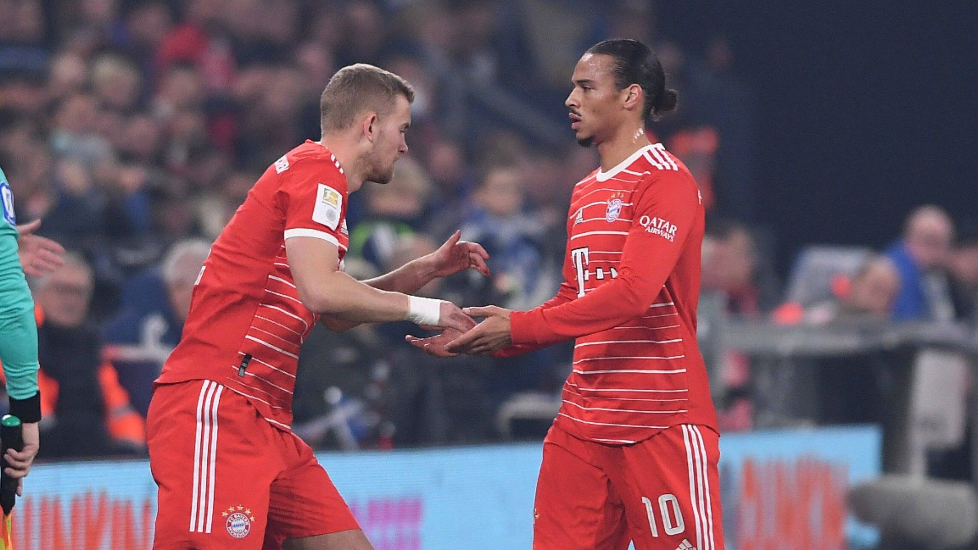 GER ONLY Matthijs de Ligt Leroy Sane FC Bayern 1122