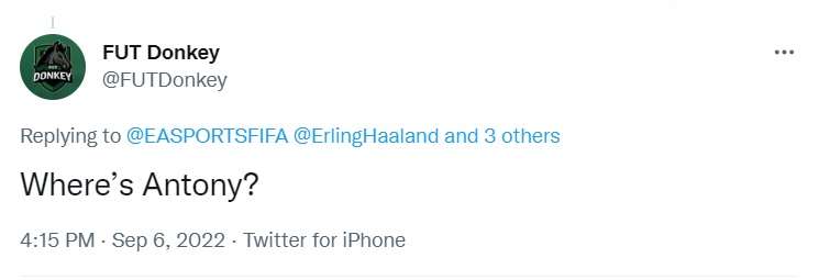 FIFA 23 Tweet2