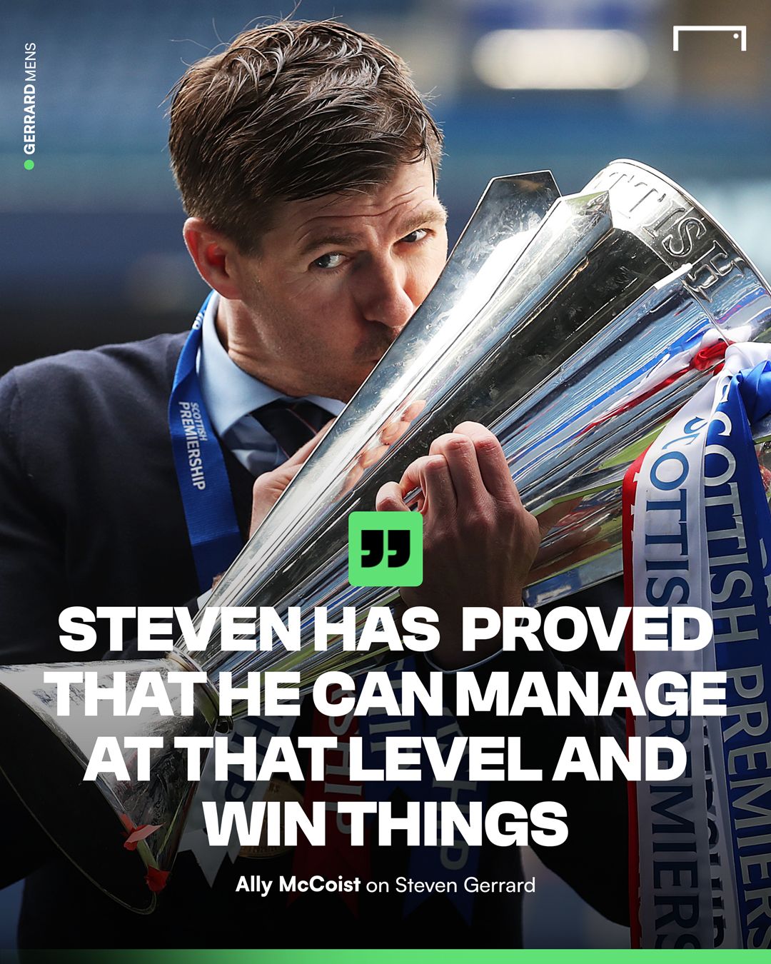 Ally McCoist Steven Gerrard