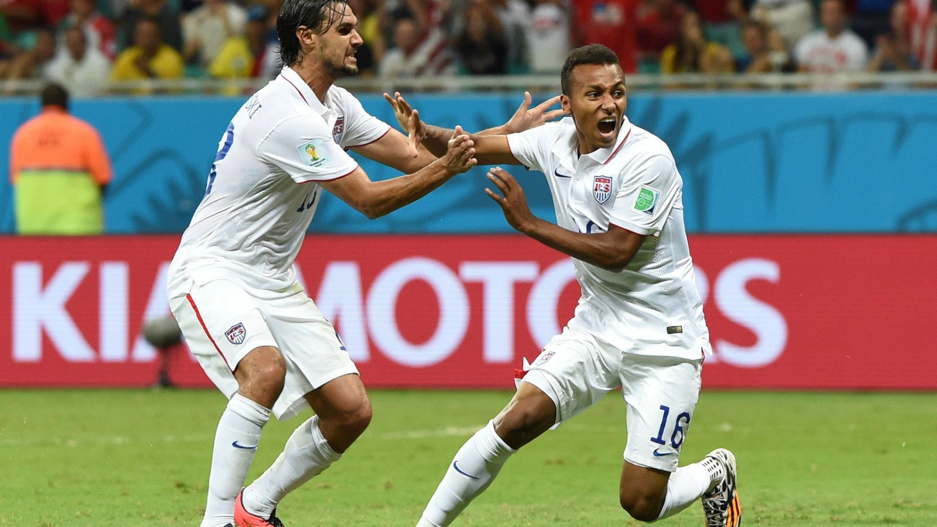 Julian Green USA Belgium FIFA World Cup 2014