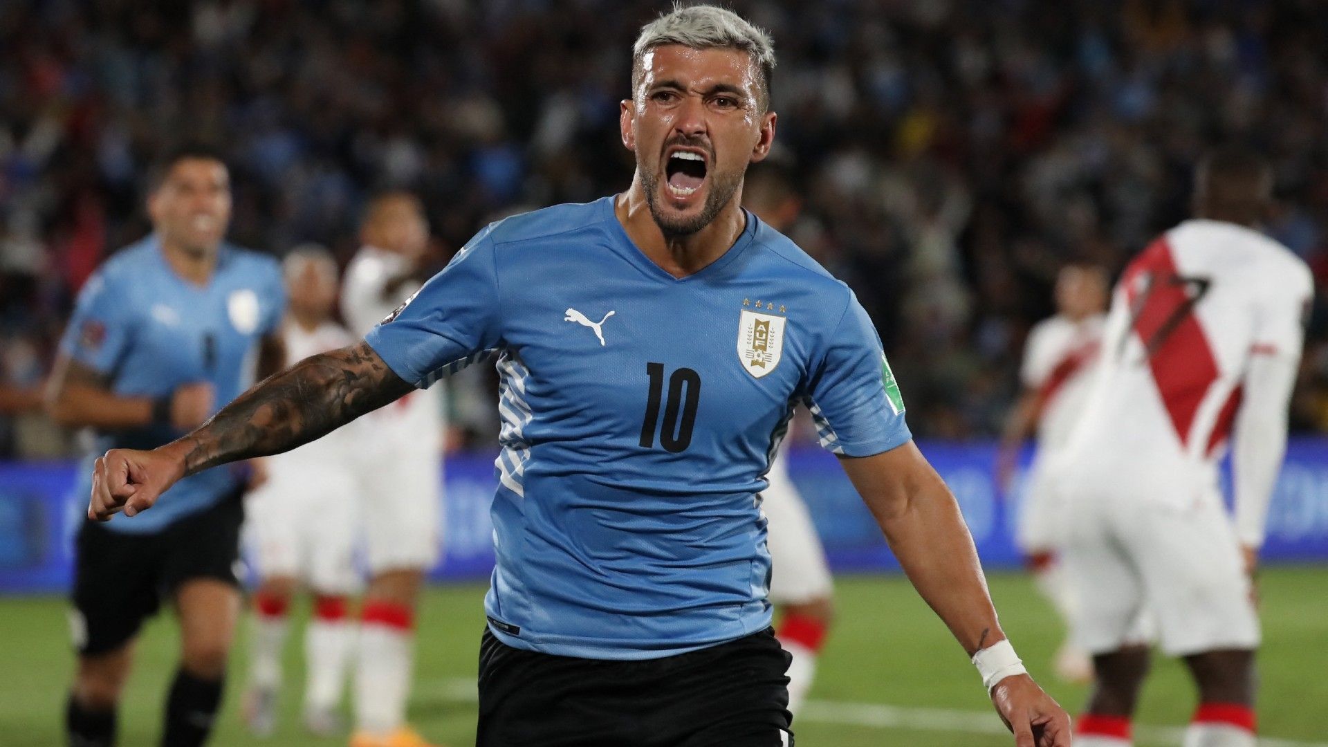De Arrascaeta Uruguay Peru Eliminatorias Sudamericanas 24032022
