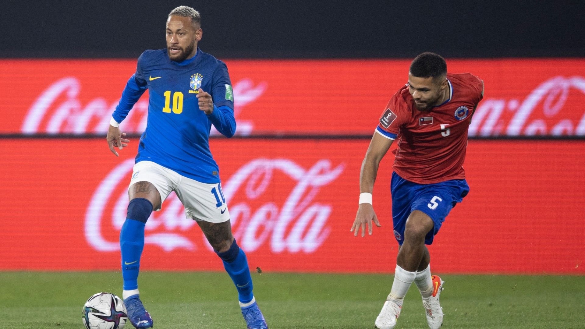Neymar Chile Brasil Eliminatórias 02 09 2021