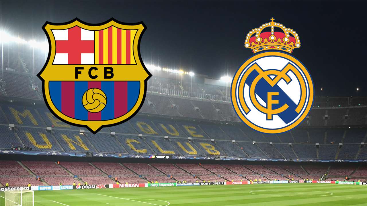 GFX FC Barcelona Real Madrid LIVE TICKER El Clasico