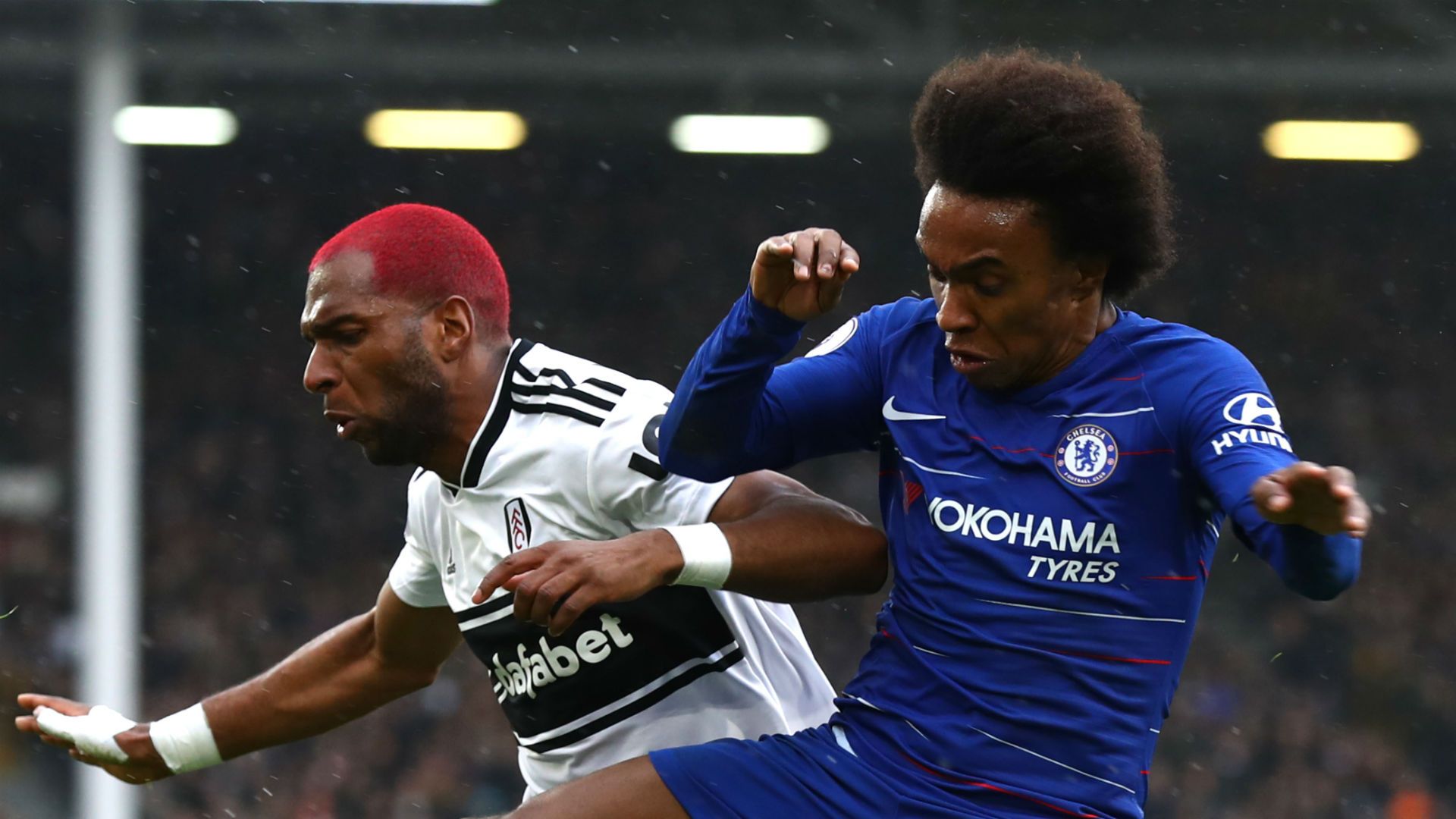 Ryan Babel Fulham Willian Chelsea